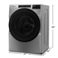 Whirlpool 5.8 Cu. Ft. Front-Load Washer with Quick Wash Cycle - WFW6605MC | Laveuse Whirlpool à chargement frontal de 5,8 pi3 avec cycle de lavage rapide - WFW6605MC | WFW6605C