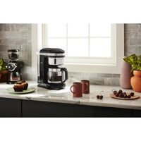 KitchenAid 12-Cup Drip Coffee Maker with Pause and Pour - KCM1209OB - Coffee Maker in Onyx Black