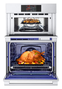 LG STUDIO 6.4 Cu. Ft. InstaView® Double Wall Oven - WCES6428F | Four mural double LG STUDIO de 6,4 pi3 avec hublot InstaViewMD - WCES6428F | WCES642F
