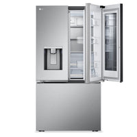 LG 26 Cu. Ft. Smart InstaView® Counter-Depth MAX™ Refrigerator - LRYKC2606S | Réfrigérateur LG de 26 pi³ de profondeur comptoir MAXMC avec hublot Smart InstaViewMD - LRYKC2606S | LRYKC26S