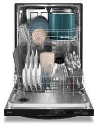 Whirlpool Large Capacity Dishwasher with Deep Top Rack - WDT740SALB | Lave-vaisselle Whirlpool à grande capacité avec panier supérieur profond - WDT740SALB | WDT740SB