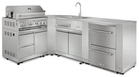 Thor Kitchen 5.4 Cu. Ft. Indoor/Outdoor Refrigerator Drawer - TRF24U | Réfrigérateur-tiroir Thor Kitchen de 5,4 pi3 pour l’intérieur et l'extérieur - TRF24U | TRF24UCS