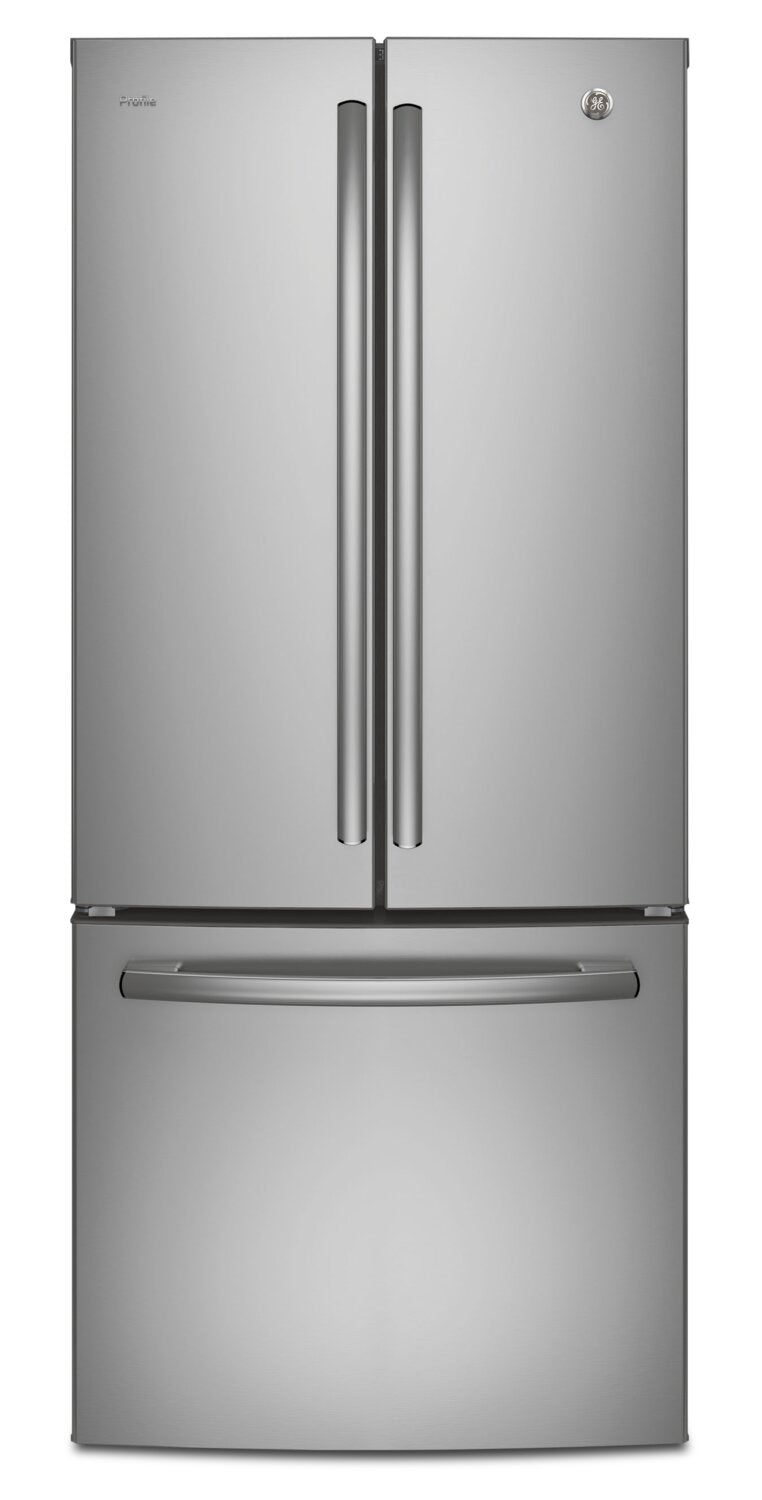 GE Profile 20.8 Cu. Ft. Fingerprint-Resistant French-Door Refrigerator - PNE21NYRKFS | Réfrigérateur GE Profile 20,8 pi³ à portes françaises, résistant aux traces de doigts - PNE21NYRKFS | PNE21NYS