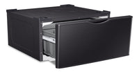 Samsung 27" Laundry Pedestal - WE402NV/A3 - Laundry Pedestal in Black Stainless Steel
