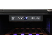 Thor Kitchen 33 Bottle Built-In/Freestanding Wine Cooler - TWC1501-SS | Refroidisseur à vin encastré ou amovible Thor Kitchen de 33 bouteilles - TWC1501-SS | TWC1501S