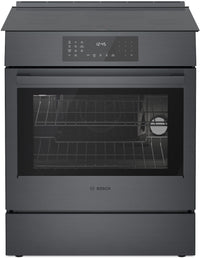 Bosch 4.6 Cu. Ft. 800 Series Electric Range with Induction Cooktop - HII8047C | Cuisinière électrique Bosch de série 800 de 4,6 pi3 avec surface de cuisson à induction - HII8047C | HII8047C