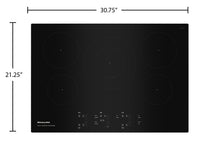 KitchenAid 30" Sensor Induction Cooktop - KCIG550JBL | Surface de cuisson à induction par capteur KitchenAid de 30 po - KCIG550JBL | KCIG550