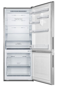 Hisense 14.7 Cu. Ft. Counter-Depth Bottom-Mount Refrigerator - RB15A2CSE | Réfrigérateur Hisense de 14,7 pi³ de profondeur comptoir à congélateur inférieur - RB15A2CSE | RB15A2CS