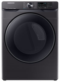 Samsung 7.5 Cu. Ft. Smart Electric Dryer with Steam Sanitize+ - DVE50R8500V/AC - Dryer in Black Stainless Steel