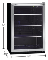 Frigidaire 4.6 Cu. Ft. Beverage Center - FFBC4622QS | Refroidisseur à boissons Frigidaire de 4,6 pi³ - FFBC4622QS | FFBC462S