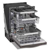 LG Top Control Smart Dishwasher with QuadWash® Pro and TrueSteam® - LDTH7972D | Lave-vaisselle intelligent LG à commandes sur le dessus avec QuadWashMD Pro et TrueSteamMD - LDTH7972D | LDTH797D