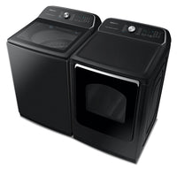 Samsung 6 Cu. Ft. Top-Load Washer and 7.4 Cu. Ft. Electric Dryer | Laveuse de 6 pi³ à chargement par le haut et sécheuse électrique de 7,4 pi³ de Samsung | SATL765V