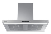 Samsung Bespoke 36" 7 Series Smart Chimney Range Hood - NK36CB700WCGAA | Hotte cheminée intelligente Bespoke de Samsung 36 po de série 7 - NK36CB700WCGAA | NK36CB7G