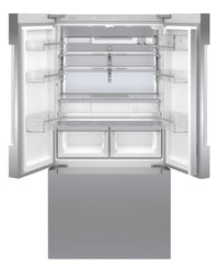 Bosch 20.8 Cu. Ft. Counter-Depth French-Door Refrigerator - B36CT81ENS | Réfrigérateur Bosch de 20,8 pi³ à portes françaises de profondeur comptoir - B36CT81ENS | B36CT8SS