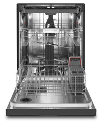KitchenAid 39 dB Front-Control Dishwasher with Third Level Rack - KDFE204KBL - Dishwasher in Black