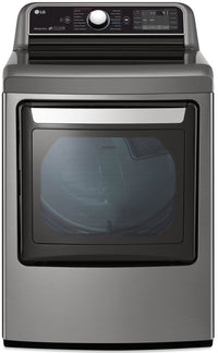 LG 5.8 Cu. Ft. Top-Load Washer and 7.3 Cu. Ft. Electric Dryer | Laveuse à chargement par le haut de 5,8 pi³ et sécheuse électrique de 7,3 pi³ de LG | LGTL780V