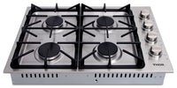 Thor Kitchen 30" Professional Gas Cooktop - TGC3001 | Surface de cuisson à gaz professionnelle Thor Kitchen de 30 po – TGC3001 | TGC3001S