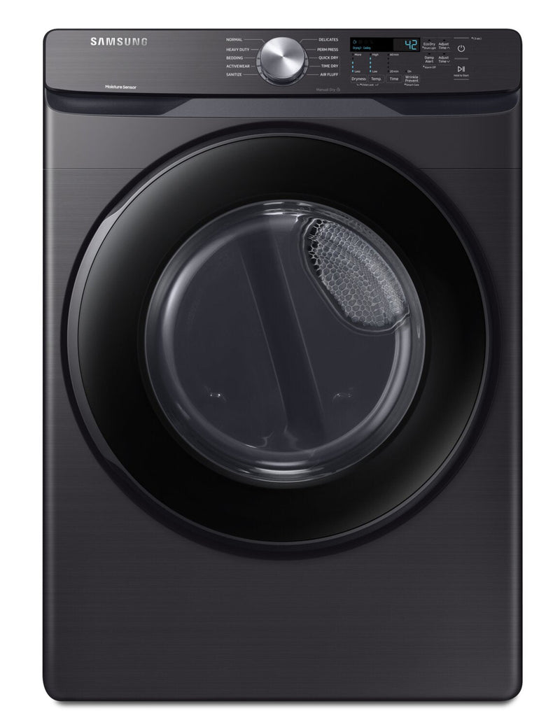 Samsung 7.5 Cu. Ft. Electric Dryer with Sensor Dry - DVE45T6005V/AC | Sécheuse électrique Samsung de 7,5 pi³ avec séchage par capteur - DVE45T6005V/AC | DVE45T6V