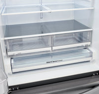 LG 23 Cu. Ft. Counter-Depth French-Door Refrigerator - LFCC22426S  | Réfrigérateur LG de 23 pi³ à portes françaises de profondeur comptoir - LFCC22426S  | LFCC2242