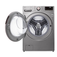 LG 5.2 Cu. Ft. Smart Front-Load Washer - WM3850HVA | Laveuse intelligente LG à chargement frontal de 5,2 pi3 – WM3850HVA  | WM3850HV
