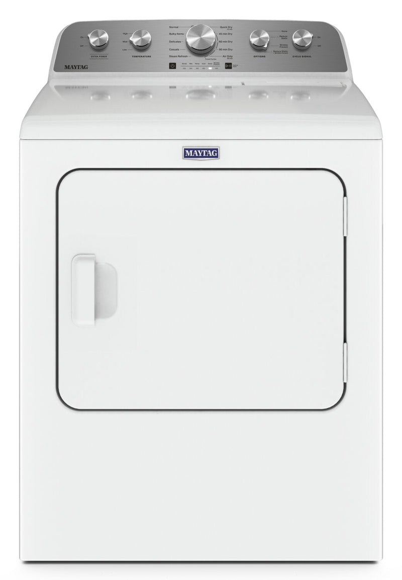 Maytag 7 Cu. Ft. Gas Dryer with Steam-Enhanced Cycles - MGD5430MW | Sécheuse à gaz Maytag de 7 pi3 avec cycles améliorés à la vapeur - MGD5430MW | MGD5430W