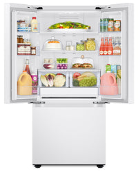 Samsung 22.1 Cu. Ft. French-Door Refrigerator - RF22A4111WW/AA | Réfrigérateur Samsung de 22,1 pi³ à portes françaises - RF22A4111WW/AA | RF22A41W