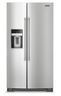 Maytag 21 Cu. Ft. Counter-Depth Side-by-Side Refrigerator - MSC21C6MFZ  | Réfrigérateur Maytag de 21 pi³ de profondeur comptoir à compartiments juxtaposés - MSC21C6MFZ  | MSC216FZ