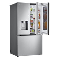 LG 26 Cu. Ft. Smart InstaView® Counter-Depth MAX™ Refrigerator - LRYKC2606S | Réfrigérateur LG de 26 pi³ de profondeur comptoir MAXMC avec hublot Smart InstaViewMD - LRYKC2606S | LRYKC26S