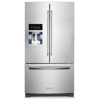 KitchenAid 26.8 Cu. Ft. French-Door Refrigerator - KRFF577KPS | Réfrigérateur KitchenAid de 26,8 pi³ à portes françaises - KRFF577KPS | KRFF57PS