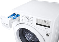 LG 5.2 Cu. Ft. Front-Load Washer - WM3400CW | Laveuse LG à chargement frontal de 5,2 pi3 - WM3400CW | WM3400CW
