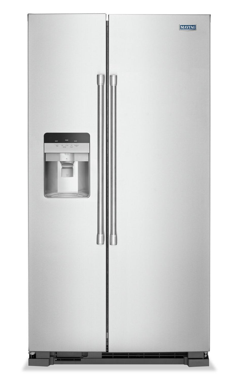 Maytag 25 Cu. Ft. Side-by-Side Refrigerator - MSS25C4MGZ | Réfrigérateur Maytag de 25 pi³ à compartiments juxtaposés - MSS25C4MGZ | MSS254GZ