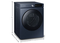 Samsung Bespoke 7.5 Cu. Ft. Electric Dryer with Super Speed - DVE46BB6700DAC | Sécheuse électrique Bespoke Samsung 7,5 pi3 avec fonction SuperSpeed - DVE46BB6700DAC | DVE46BBN