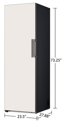 LG 11.4 Cu. Ft. Counter-Depth Column Freezer - LROFC1114G | Congélateur colonne LG de 11,4 pi3 de profondeur comptoir - LROFC1114G | LROF111G
