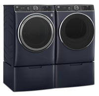 GE 5.8 Cu. Ft. Front-Load Washer and 7.8 Cu. Ft. Electric Dryer  | Laveuse à chargement frontal de 5,8 pi³ et sécheuse électrique de 7,8 pi³ de GE  | GEFL850S