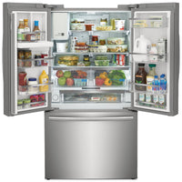 Frigidaire Gallery 22.6 Cu. Ft. Counter-Depth French-Door Refrigerator - GRFC2353AF | Réfrigérateur Frigidaire Gallery de 22,6 pi³ à portes françaises de profondeur comptoir - GRFC2353AF | GRFC235F