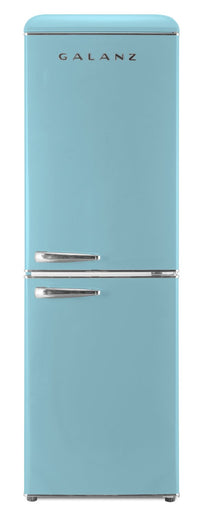 Galanz 7.4 Cu. Ft. Retro Bottom-Freezer Refrigerator - GLR74BBER12 | Réfrigérateur Galanz rétro de 7,4 pi3 à congélateur inférieur - GLR74BBER12 | GLR74BBL