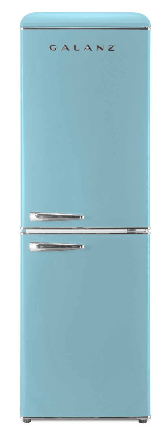 Galanz 7.4 Cu. Ft. Retro Bottom-Freezer Refrigerator - GLR74BBER12 | Réfrigérateur Galanz rétro de 7,4 pi3 à congélateur inférieur - GLR74BBER12 | GLR74BBL