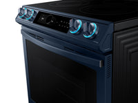 Samsung Bespoke 6.3 Cu. Ft. Slide-In Electric Range with True Convection - NE63A8711QN/AC | Cuisinière électrique encastrée Bespoke Samsung de 6,3 pi3 à convection véritable - NE63A8711QN/AC | NE63A8NS