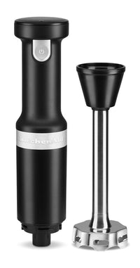 KitchenAid Variable Speed Cordless Hand Blender - KHBBV53BM - Blender in Black Matte 