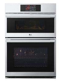 LG STUDIO 6.4 Cu. Ft. InstaView® Double Wall Oven - WCES6428F | Four mural double LG STUDIO de 6,4 pi3 avec hublot InstaViewMD - WCES6428F | WCES642F
