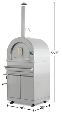 Thor Kitchen Outdoor Pizza Oven with Cabinet - MK07SS304 | Four à pizza Thor Kitchen avec armoire pour l'extérieur - MK07SS304 | MK07SPIZ