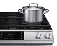Samsung 6.0 Cu. Ft. Gas Range with True Convection and Air Fry – NX60T8511SS/AC - Gas Range in Stainless Steel