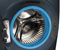 GE 5.8 Cu. Ft. Front-Load Washer with Built-In Wi-Fi - GFW850SPNRS - Washer in Sapphire Blue 