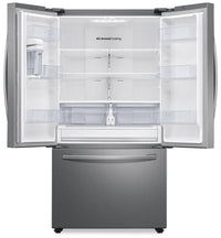 Samsung 28 Cu. Ft. French-Door Refrigerator - RF28T5021SR/AA - Refrigerator in Fingerprint Resistant Stainless Steel