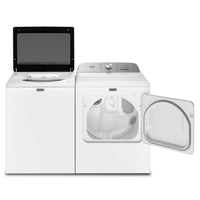 Maytag 5.4 Cu. Ft. Pet Pro Top-Load Washer and 7 Cu. Ft. Gas Dryer - White | Laveuse Pet Pro à chargement par le haut de 5,4 pi3 et sécheuse à gaz de 7 pi3 de Maytag – blanches | MATL65WG