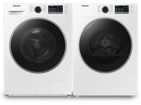 Samsung 2.9 Cu. Ft. Front-Load Washer and 4 Cu. Ft. Electric Dryer - White | Laveuse à chargement frontal de 2,9 pi³ et sécheuse électrique de 4 pi³ de Samsung – blanches | SAFL680W