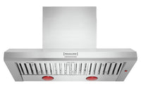 KitchenAid® 48" Commercial-Style Wall-Mount Canopy Range Hood - KVWC958KSS | Hotte de cuisinière murale à pavillon KitchenAid de style commercial de 48 po - KVWC958KSS | KVWC958S