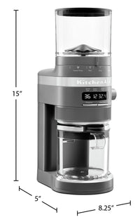 KitchenAid Burr Coffee Grinder - KCG8433DG | Moulin à café à meules KitchenAid - KCG8433DG | KCG8433G
