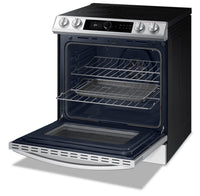 Samsung Bespoke 6.3 Cu. Ft. Slide-In Electric Range with True Convection - NE63BB871112AC | Cuisinière électrique encastrée Bespoke Samsung de 6,3 pi3 à convection véritable - NE63BB871112AC | NE63BBWG