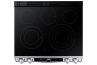Samsung 6.3 Cu. Ft. Electric Range with True Convection and Air Fry – NE63T8711SS/AC - Electric Range in Stainless Steel 